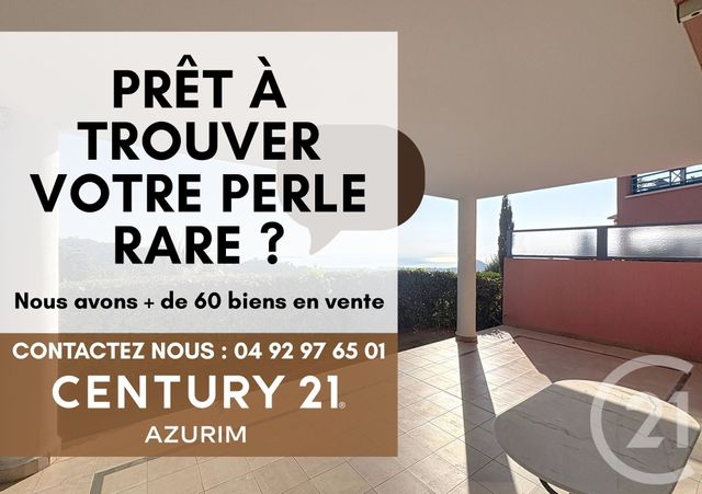 Appartement F3 à vendre - 3 pièces - 82.0 m2 - MANDELIEU LA NAPOULE - 06 - PROVENCE-ALPES-COTE-D-AZUR - Century 21 Azurim