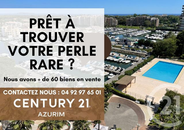 Appartement F3 à vendre - 3 pièces - 61.0 m2 - MANDELIEU LA NAPOULE - 06 - PROVENCE-ALPES-COTE-D-AZUR - Century 21 Azurim