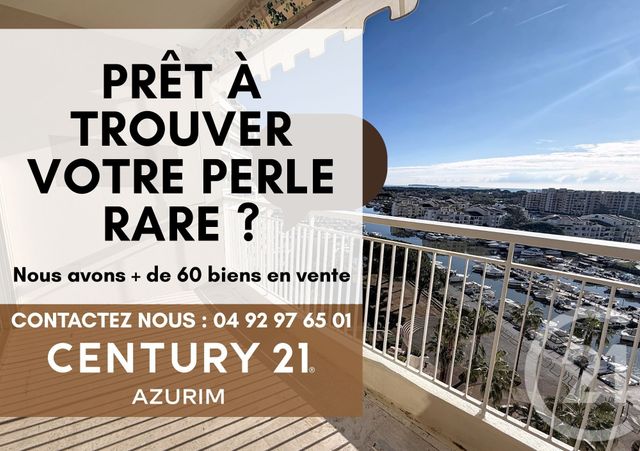 Appartement F2 à vendre - 2 pièces - 58.0 m2 - MANDELIEU LA NAPOULE - 06 - PROVENCE-ALPES-COTE-D-AZUR - Century 21 Azurim