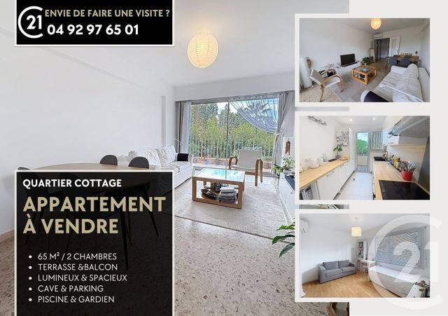 Appartement F3 à vendre - 3 pièces - 65.38 m2 - MANDELIEU LA NAPOULE - 06 - PROVENCE-ALPES-COTE-D-AZUR - Century 21 Azurim