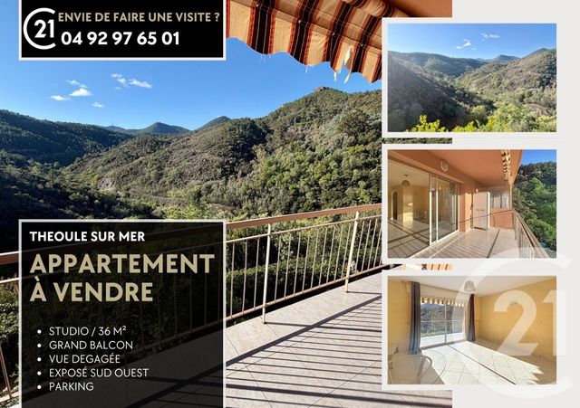 Appartement F2 à vendre - 2 pièces - 36.17 m2 - THEOULE SUR MER - 06 - PROVENCE-ALPES-COTE-D-AZUR - Century 21 Azurim