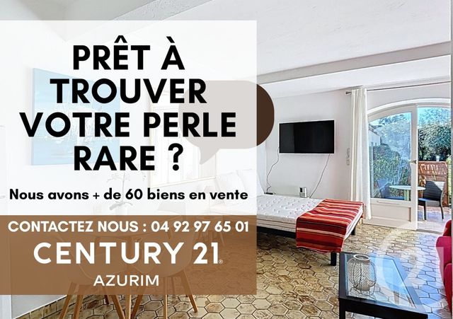 Appartement F1 à vendre - 1 pièce - 27.71 m2 - MANDELIEU LA NAPOULE - 06 - PROVENCE-ALPES-COTE-D-AZUR - Century 21 Azurim