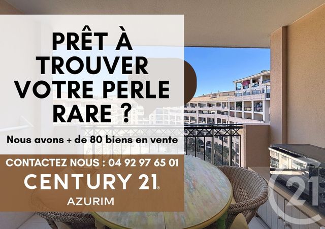 Appartement F1 à vendre - 1 pièce - 25.61 m2 - CANNES LA BOCCA - 06 - PROVENCE-ALPES-COTE-D-AZUR - Century 21 Azurim