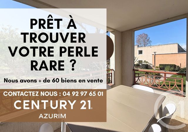 Appartement F3 à vendre - 3 pièces - 53.74 m2 - MANDELIEU LA NAPOULE - 06 - PROVENCE-ALPES-COTE-D-AZUR - Century 21 Azurim