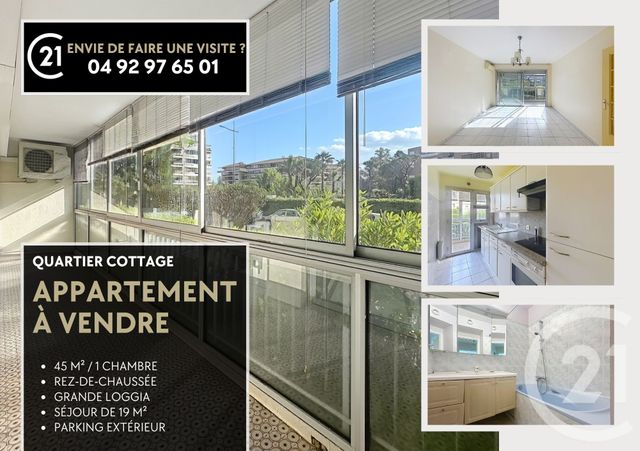 Appartement F2 à vendre - 2 pièces - 45.13 m2 - MANDELIEU LA NAPOULE - 06 - PROVENCE-ALPES-COTE-D-AZUR - Century 21 Azurim