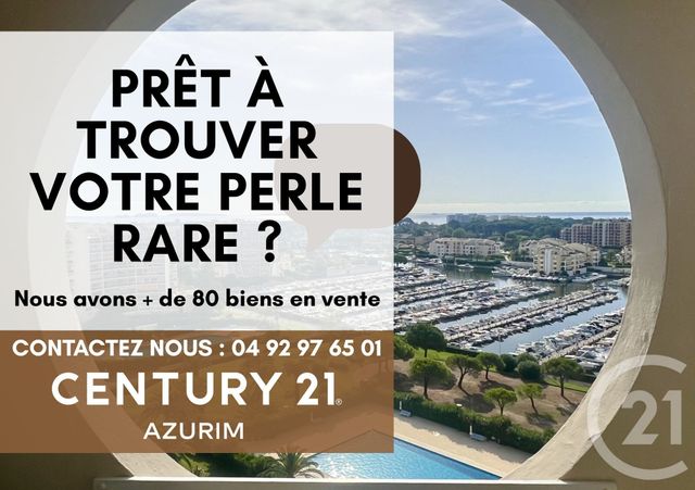 Appartement F2 à vendre - 2 pièces - 49.22 m2 - MANDELIEU LA NAPOULE - 06 - PROVENCE-ALPES-COTE-D-AZUR - Century 21 Azurim