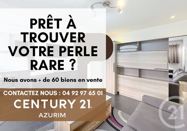 Appartement F1 à vendre - 1 pièce - 27.16 m2 - MANDELIEU LA NAPOULE - 06 - PROVENCE-ALPES-COTE-D-AZUR - Century 21 Azurim