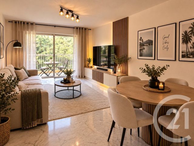 Appartement F2 à vendre - 2 pièces - 48.9 m2 - MANDELIEU LA NAPOULE - 06 - PROVENCE-ALPES-COTE-D-AZUR - Century 21 Azurim