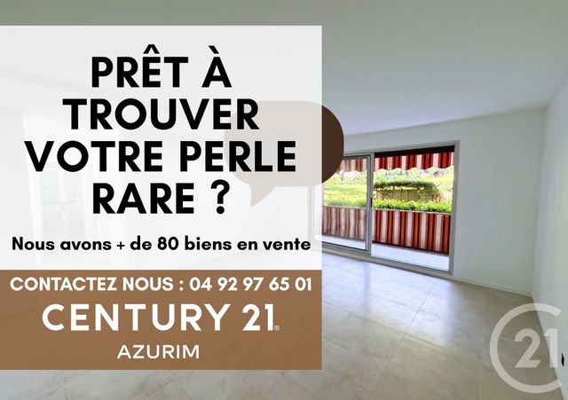 Appartement F2 à vendre - 2 pièces - 51.51 m2 - MANDELIEU LA NAPOULE - 06 - PROVENCE-ALPES-COTE-D-AZUR - Century 21 Azurim