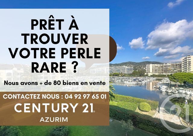Appartement F2 à vendre - 2 pièces - 42.9 m2 - MANDELIEU LA NAPOULE - 06 - PROVENCE-ALPES-COTE-D-AZUR - Century 21 Azurim