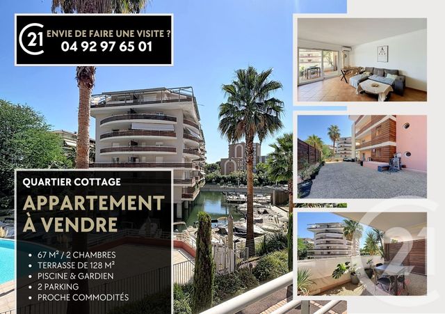 Appartement F3 à vendre - 3 pièces - 67.31 m2 - MANDELIEU LA NAPOULE - 06 - PROVENCE-ALPES-COTE-D-AZUR - Century 21 Azurim